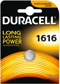 Duracell Lithiumbatterie CR1616