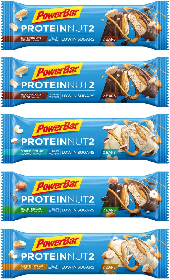 Powerbar Protein Nut2 Riegel - 5 Stück 3 Powerbar Protein Nut2 Riegel - 5 Stück
