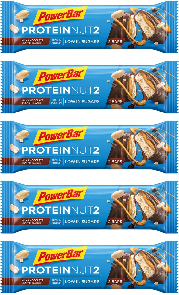 Powerbar Protein Nut2 Riegel - 5 Stück 5 Powerbar Protein Nut2 Riegel - 5 Stück – Bild 3