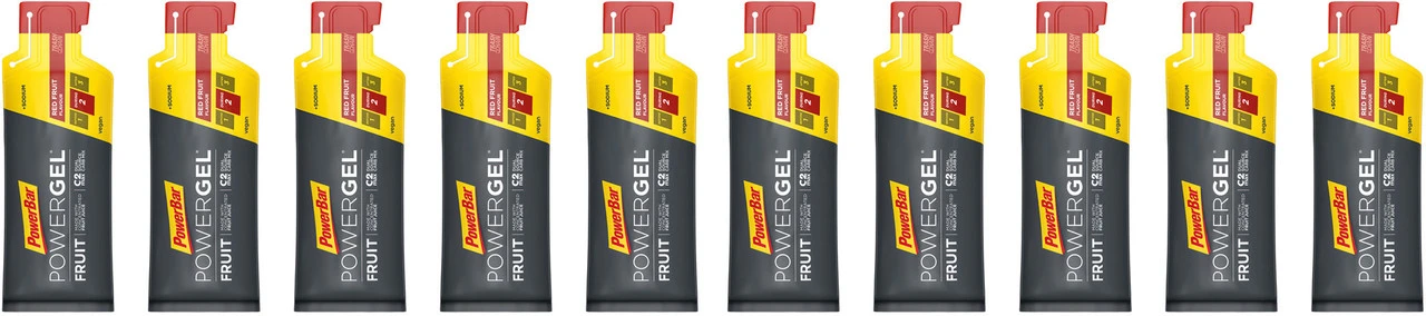 Powerbar PowerGel Fruit - 10 Stück 4 Powerbar PowerGel Fruit - 10 Stück – Bild 2