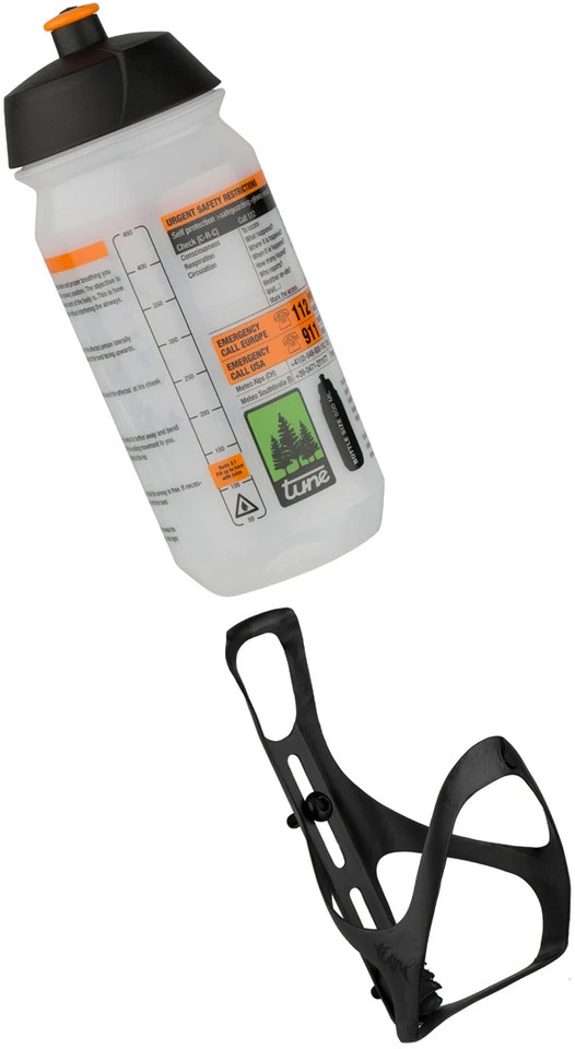 Tune Wasserträger MTB Flaschenhalterset 500 Ml 3 Tune Wasserträger MTB Flaschenhalterset 500 Ml