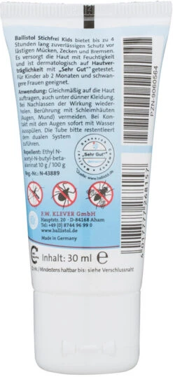 Ballistol Stichfrei Kids Mückenschutz -Topeak Store 292157