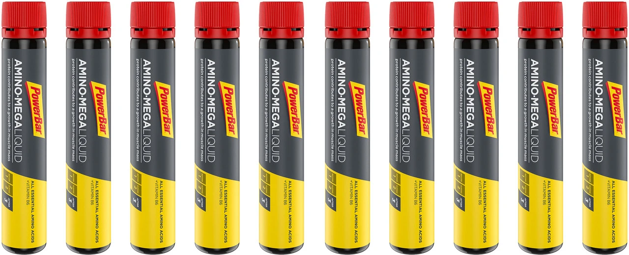Powerbar Amino Mega Liquid Ampullen - 10 Stück 3 Powerbar Amino Mega Liquid Ampullen - 10 Stück