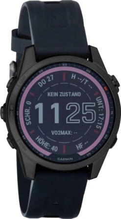 Garmin Fenix 7S Sapphire Solar Titan GPS Multisport-Smartwatch