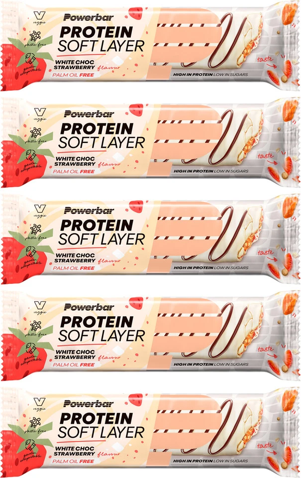 Powerbar Protein Soft Layer Proteinriegel - 5 Stück 3 Powerbar Protein Soft Layer Proteinriegel - 5 Stück