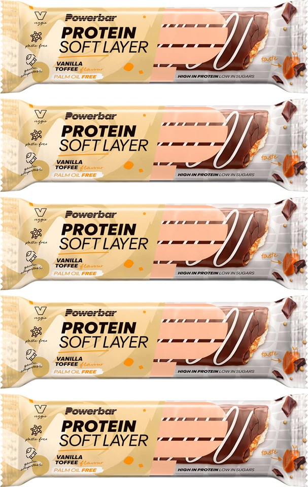 Powerbar Protein Soft Layer Proteinriegel - 5 Stück 4 Powerbar Protein Soft Layer Proteinriegel - 5 Stück – Bild 2