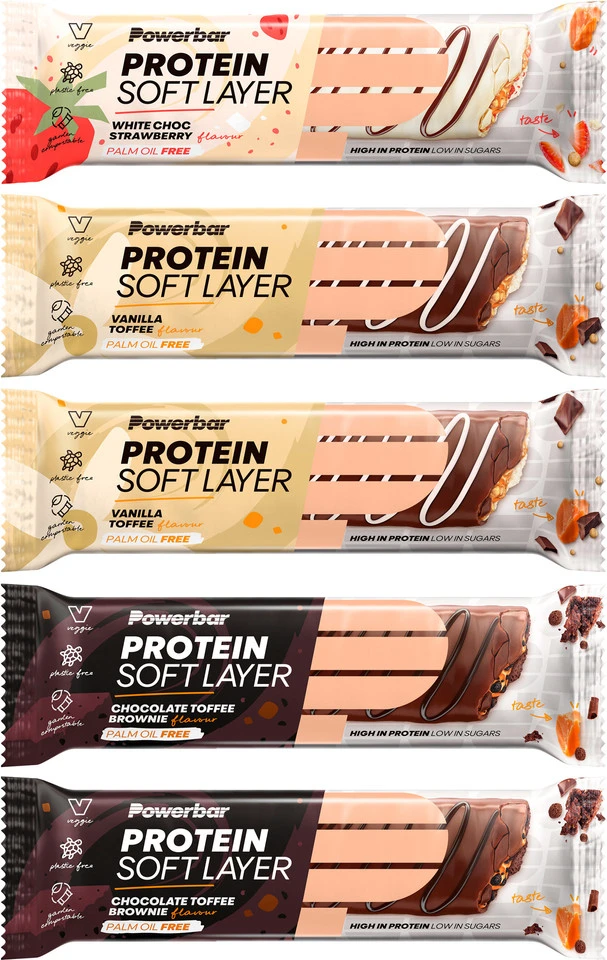 Powerbar Protein Soft Layer Proteinriegel - 5 Stück 6 Powerbar Protein Soft Layer Proteinriegel - 5 Stück – Bild 4
