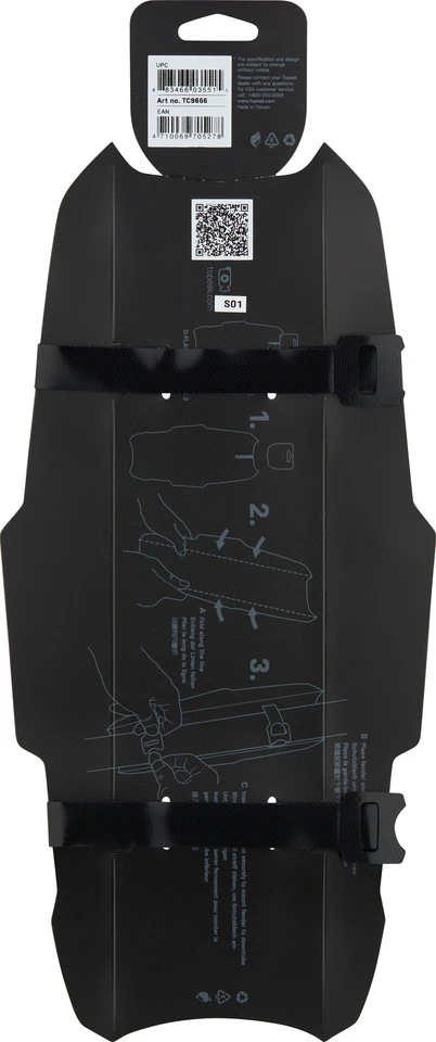 Topeak D-Flash Express DT Schutzblech 4 Topeak D-Flash Express DT Schutzblech – Bild 2