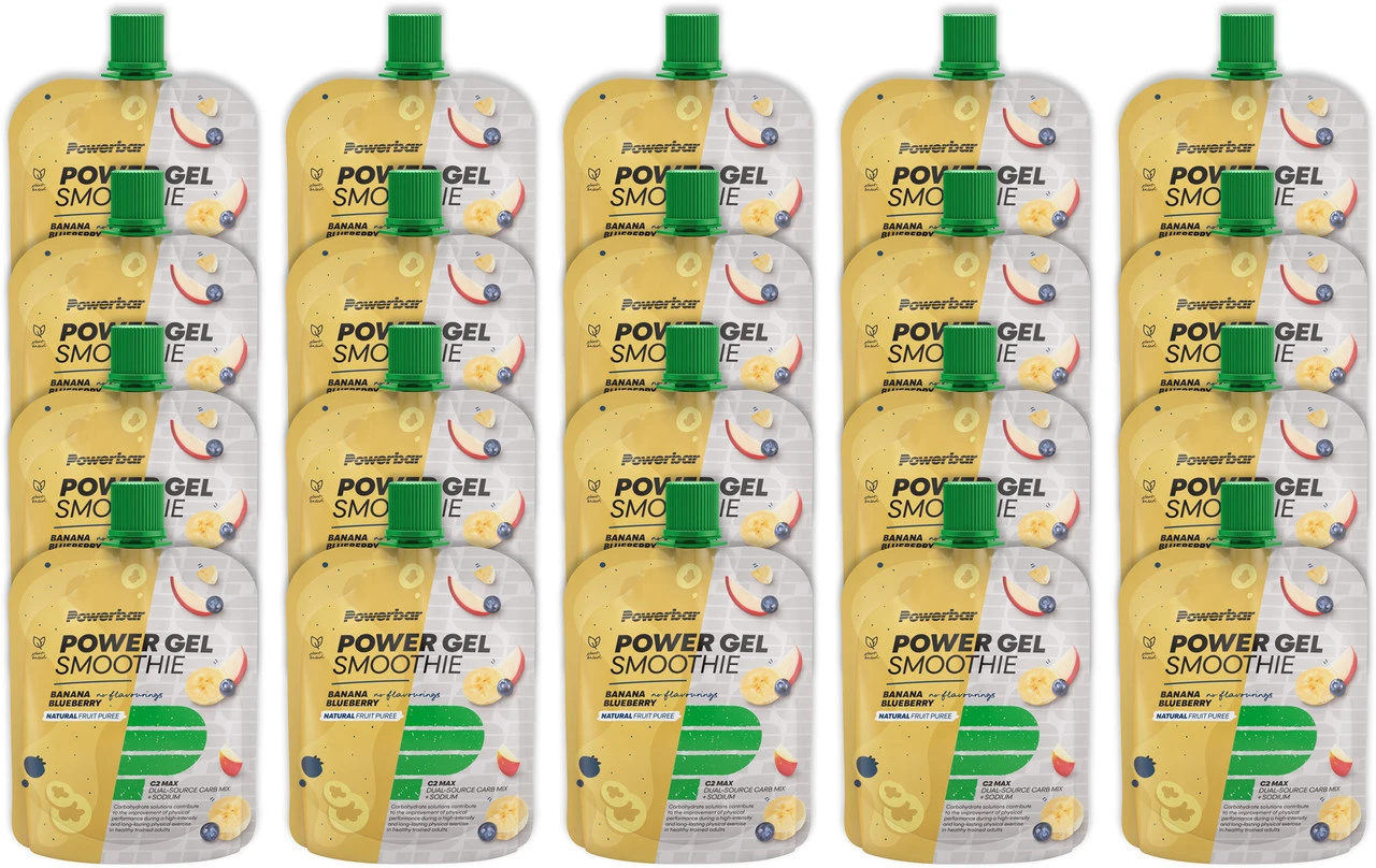 Powerbar PowerGel Smoothie - 20 Stück 3 Powerbar PowerGel Smoothie - 20 Stück