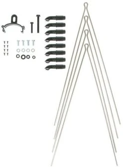 Procraft Rainbow MTB 50 Schutzblech-Set VR+HR 7 Procraft Rainbow MTB 50 Schutzblech-Set VR+HR -Topeak Store 55372